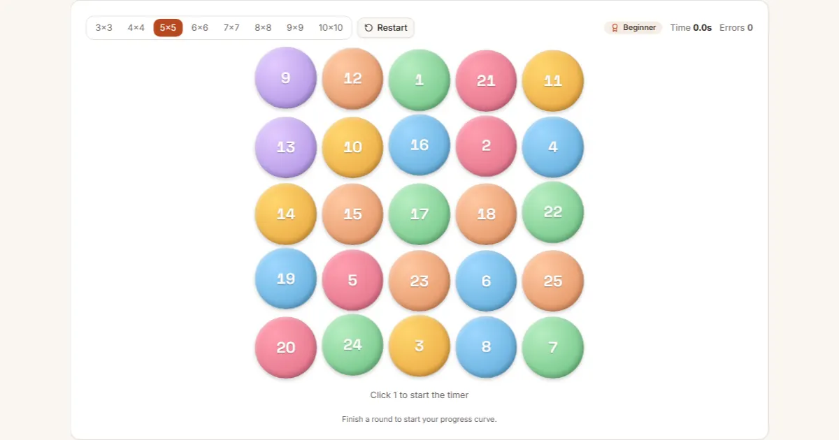 Marbles Grid gameplay